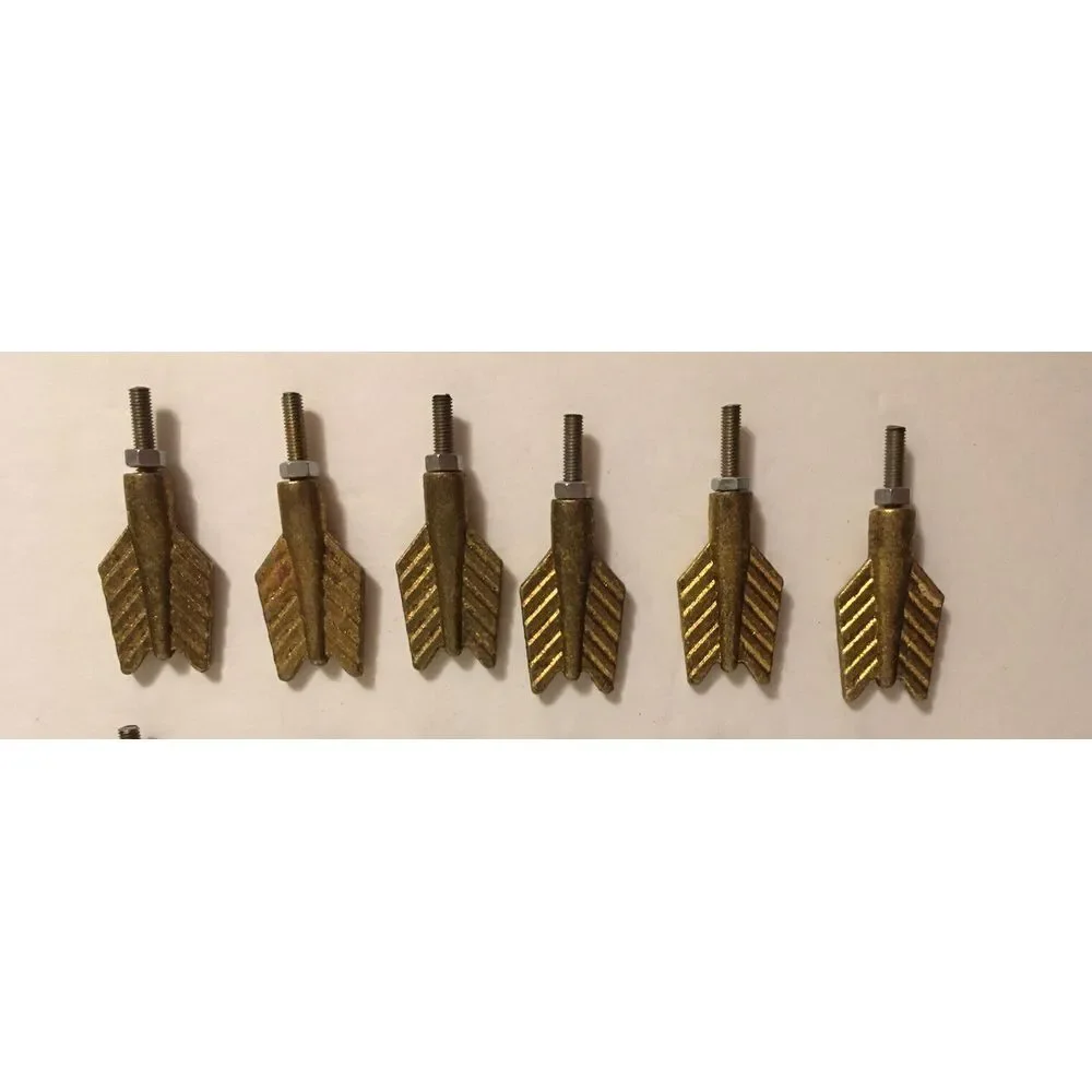 Arrow Fletching Drawer Pulls Cabinet Knobs Set of 6‎ Hunting Tribal